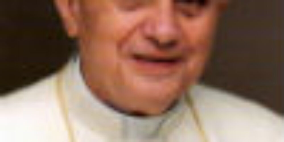 photo of Pope Benedict XVI