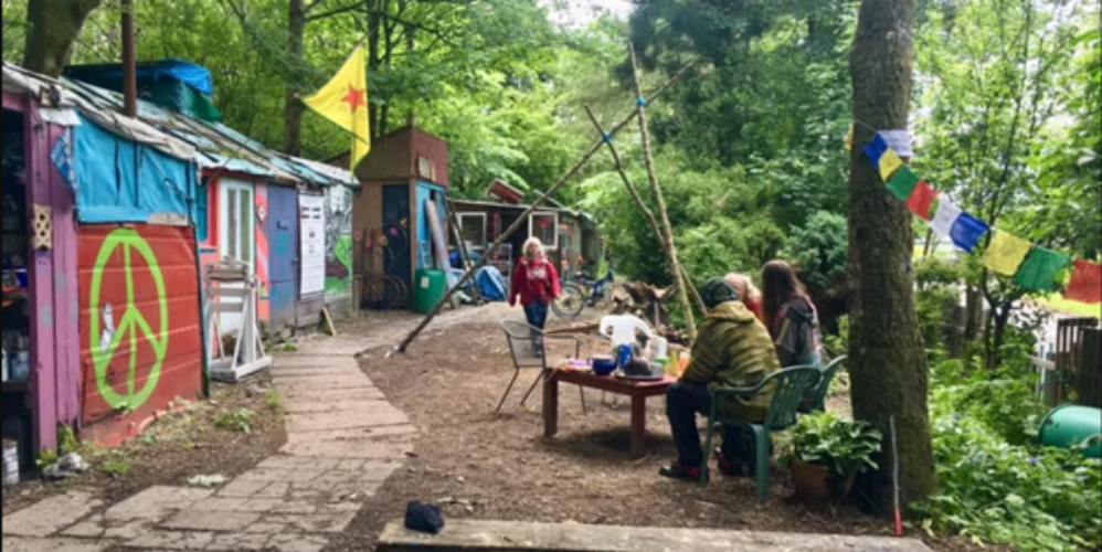 photo of peace camp