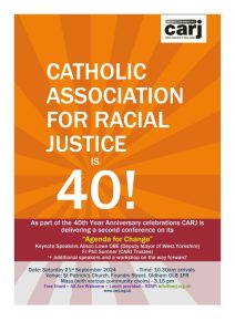 a poster for the CARJ conference