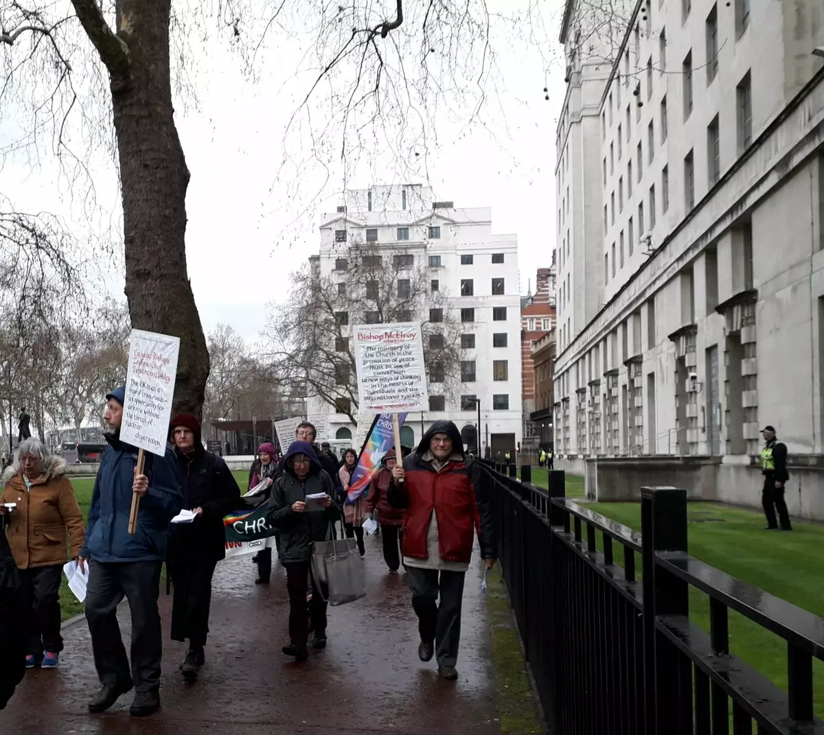 London protest against nuclear